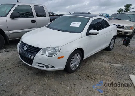 2009 Volkswagen Eos Komfort z USA, uszkodzony, nr VIN WVWAA71F39V008591